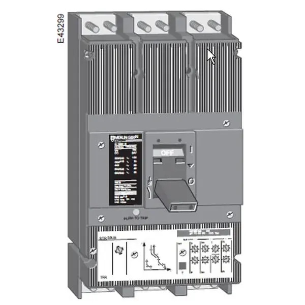 Schneider Electric - 46101 - C801N 3P WITHOUT TRIP UNIT - 1