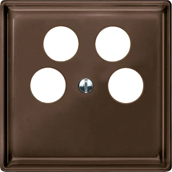 Schneider Electric - 464215 - Central plate for Ankaro 4-gang antenna - 1