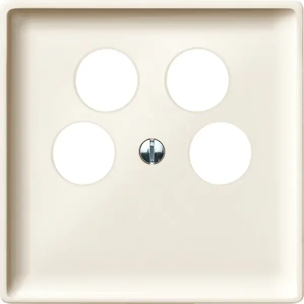 Schneider Electric - 464244 - Central plate for Ankaro 4-gang antenna - 1