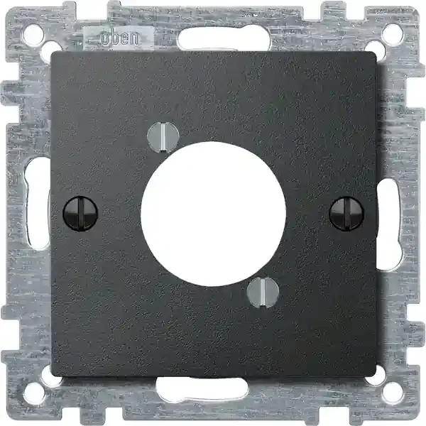 Schneider Electric - 468914 - Central plate for XLR audio plug connect - 1