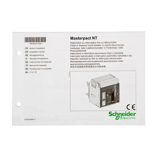 Schneider Electric - 47102 - NT OWNER MANUAL - 1