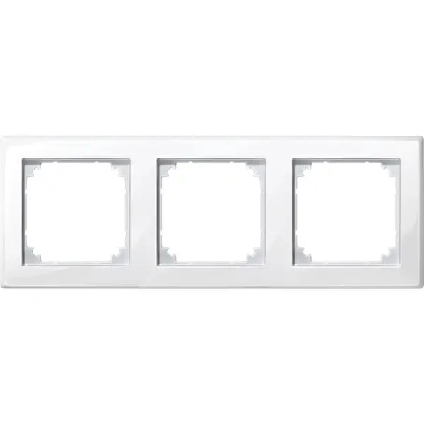 Schneider Electric - 478319 - M-SMART frame, 3-gang - 1