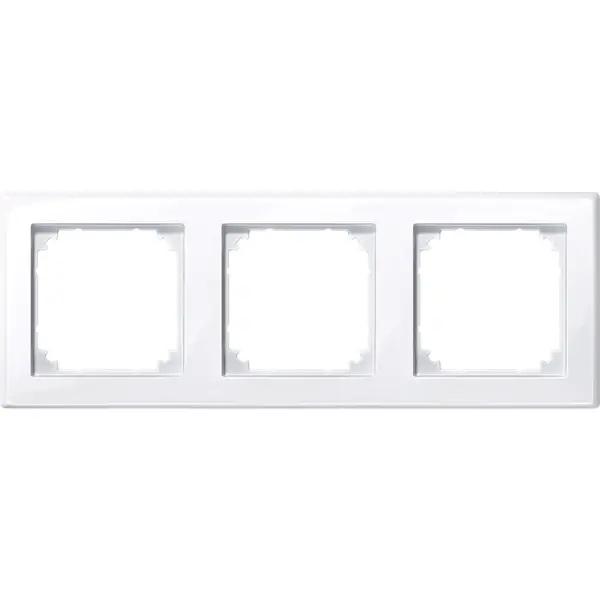 Schneider Electric - 478325 - M-SMART frame, 3-gang - 1