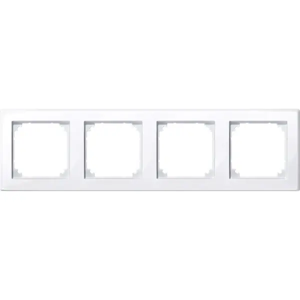 Schneider Electric - 478425 - M-SMART frame, 4-gang - 1