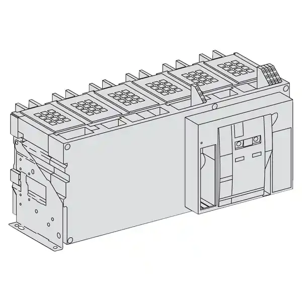 Schneider Electric - 48106 - NW 40B H1 3P BASIC FRAME FIXED - 1