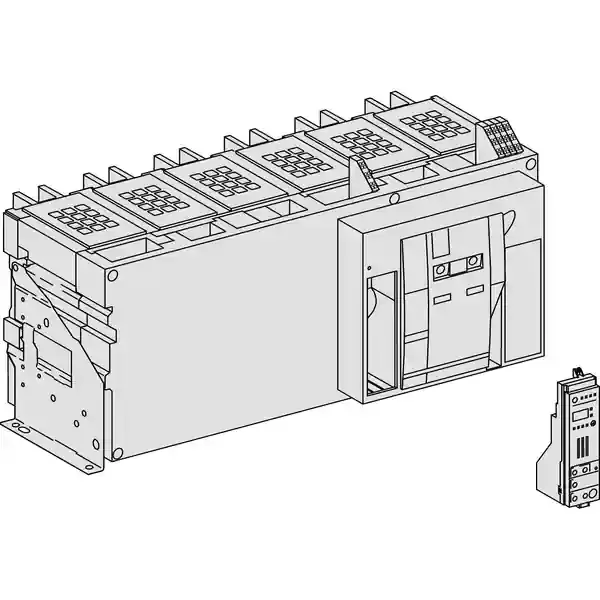 Schneider Electric - 48110 - NW 40B H2 4P BASIC FRAME FIXED - 1