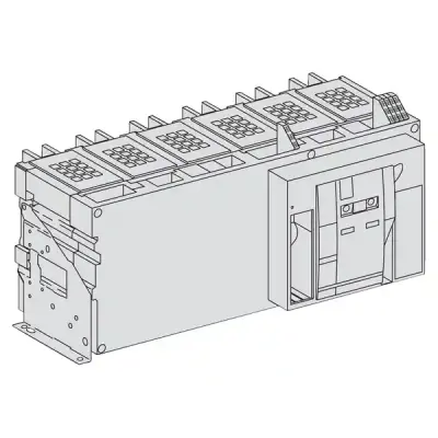 Schneider Electric - 48119 - NW 63 H2 3P BASIC FRAME FIXED - 1