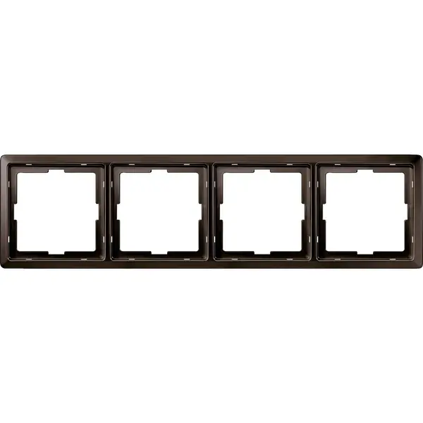 Schneider Electric - 481415 - ARTEC frame, 4-gang - 1
