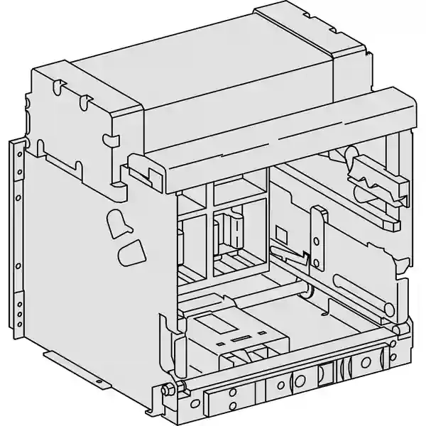 Schneider Electric - 48411 - NW CHASSIS 4P 800/1600A L1 - 1