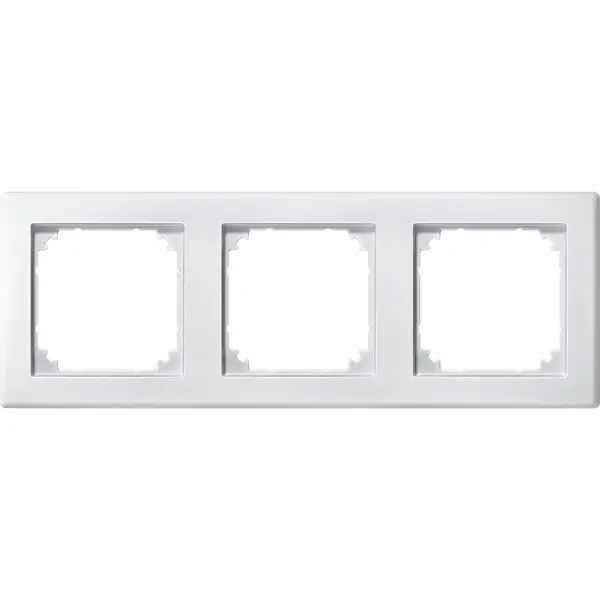 Schneider Electric - 484319 - M-SMART frame, 3-gang - 1