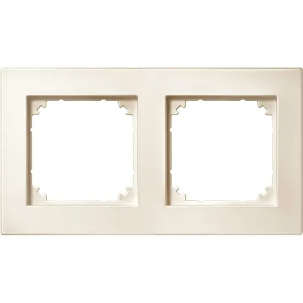 Schneider Electric - 486244 - M-PLAN frame, 2-gang - 1