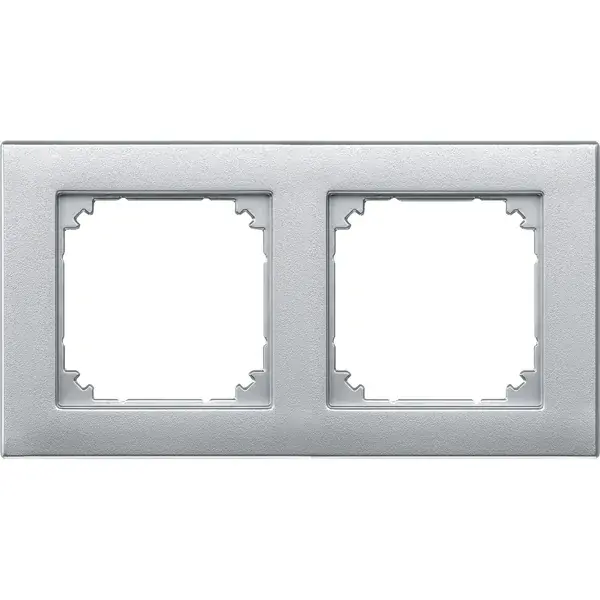 Schneider Electric - 486260 - M-PLAN frame, 2-gang - 1