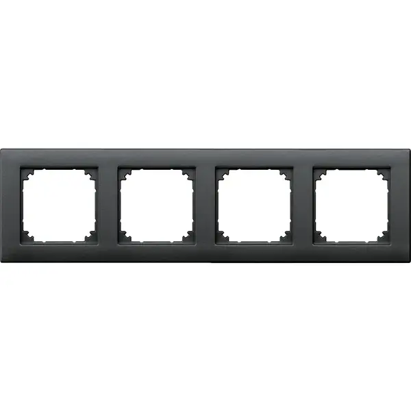 Schneider Electric - 486414 - M-PLAN frame, 4-gang - 1