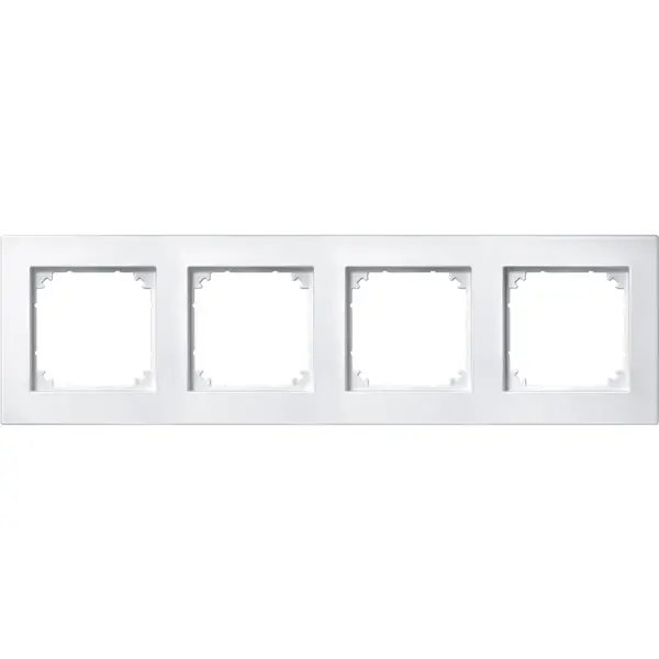 Schneider Electric - 486419 - M-PLAN frame, 4-gang - 1