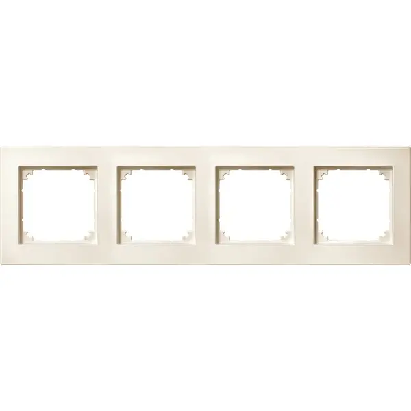 Schneider Electric - 486444 - M-PLAN frame, 4-gang - 1
