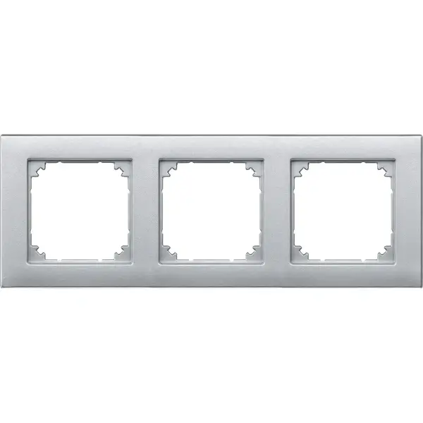 Schneider Electric - 488360 - M-PLAN II frame, 3-gang, flush-mounted - 1