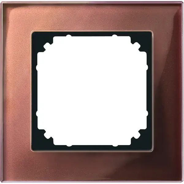 Schneider Electric - 489115 - M-PLAN real glass frame, 1-gang - 1