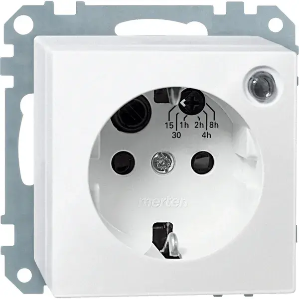 Schneider Electric - 500119 - SCHUKO timer socket-outlet insert with i - 1