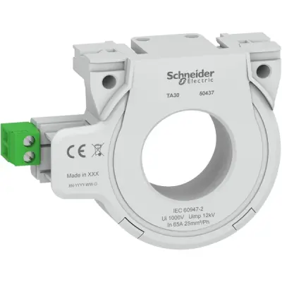 Schneider Electric - 50437 - CLOSED TOROID TA30 65A DIA. 30MM - 1