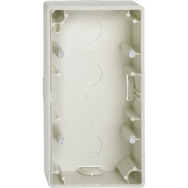 Schneider Electric - 512229 - Surface-mounted housing, 2-gang - 1