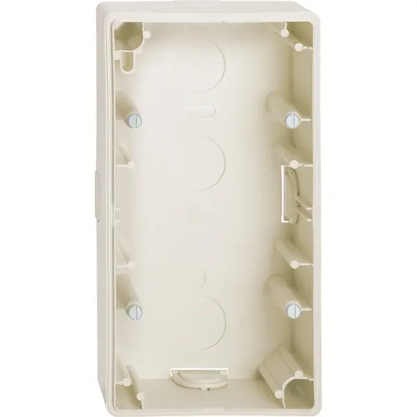 Schneider Electric - 512244 - Surface-mounted housing, 2-gang - 1