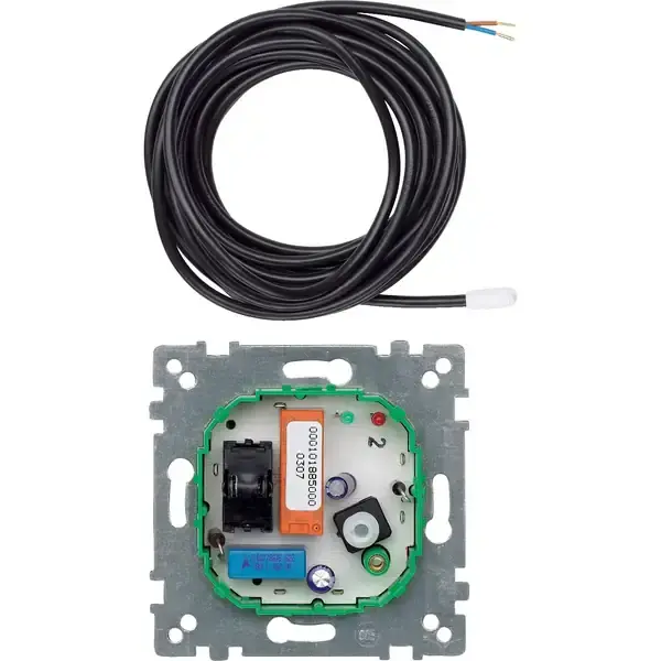 Schneider Electric - 537100 - Floor thermostat insert with switch - 1