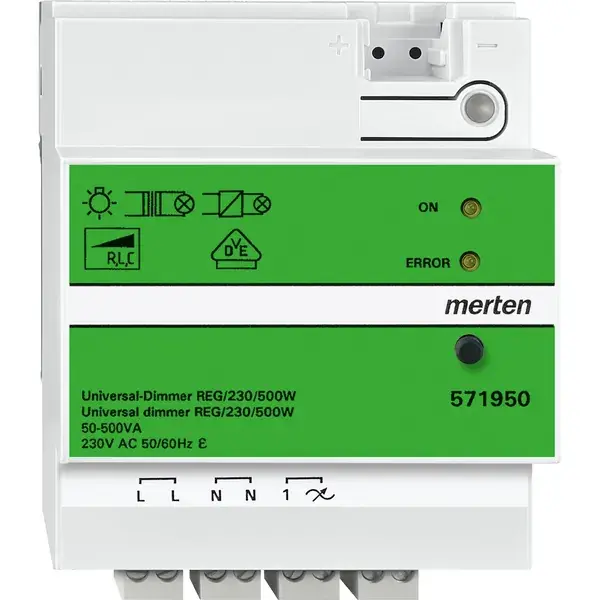 Schneider Electric - 571950 - Universal dimmer REG/230/500 W - 1