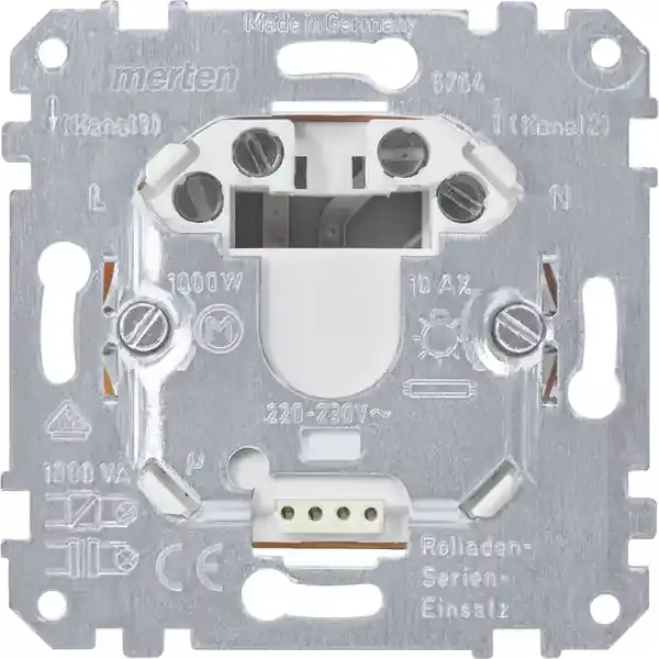Schneider Electric - 576499 - Roller shutter/two-circuit insert - 1