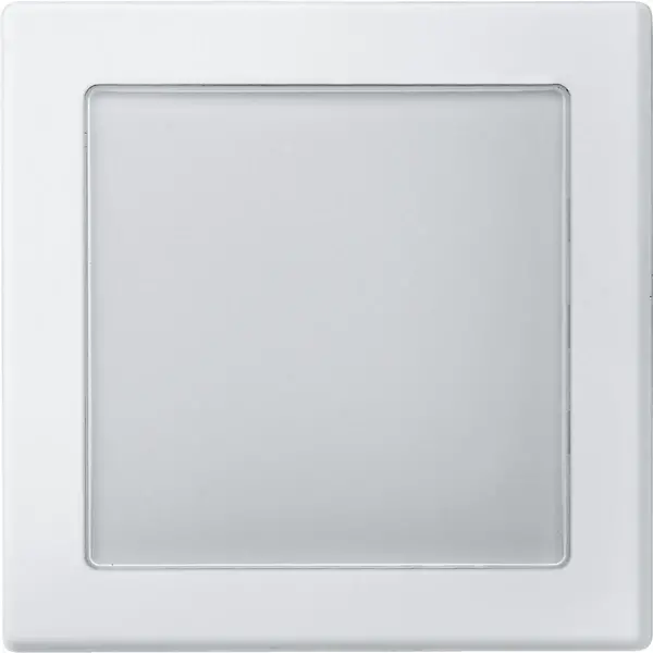 Schneider Electric - 587019 - Central plate with window, polar white, - 1