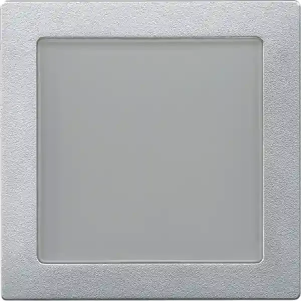 Schneider Electric - 587060 - Central plate with window, aluminium, Sy - 1