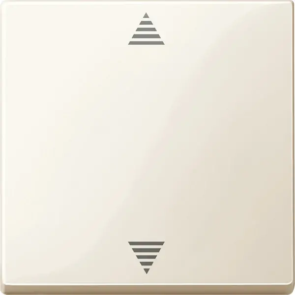 Schneider Electric - 587744 - Blind push-button, white, glossy, System - 1