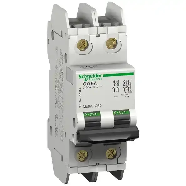 Schneider Electric - 60139 - C60N 2P 4A C UL489 - 1