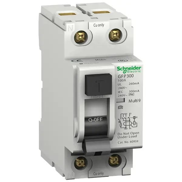 Schneider Electric - 60952 - gfp 2p 40a 30ma ac sie 12 - 1