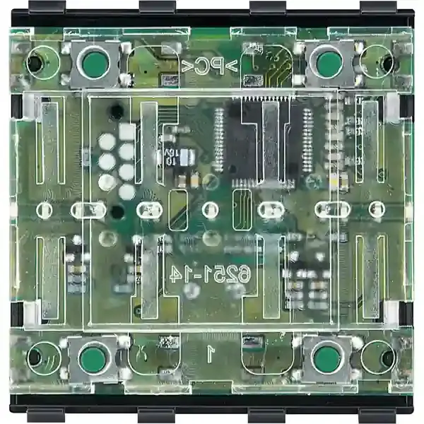 Schneider Electric - 625299 - EIB push-button module, 2-gang - 1