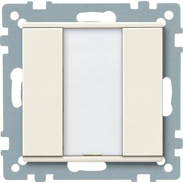 Schneider Electric - 627544 - Push-button, 1-gang plus - 1