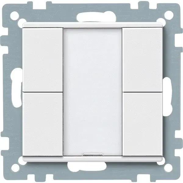 Schneider Electric - 627619 - Push-button, 2-gang plus - 1