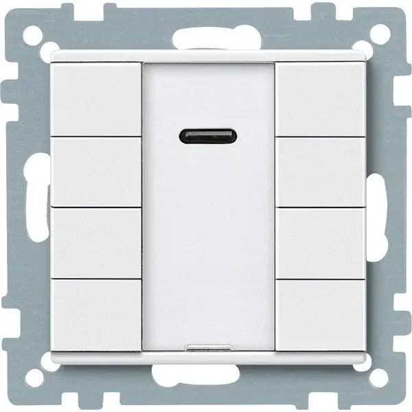 Schneider Electric - 627919 - Push-button, 4-gang plus with IR receive - 1
