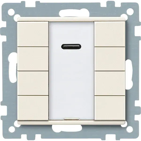 Schneider Electric - 627944 - Push-button, 4-gang plus with IR receive - 1