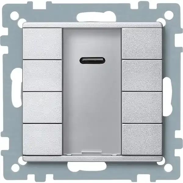 Schneider Electric - 627960 - Push-button, 4-gang plus with IR receive - 1