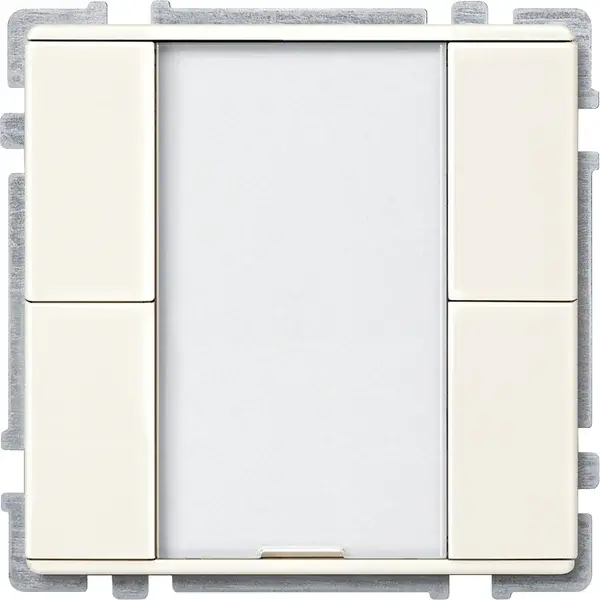 Schneider Electric - 628144 - Push-button, 2-gang plus - 1