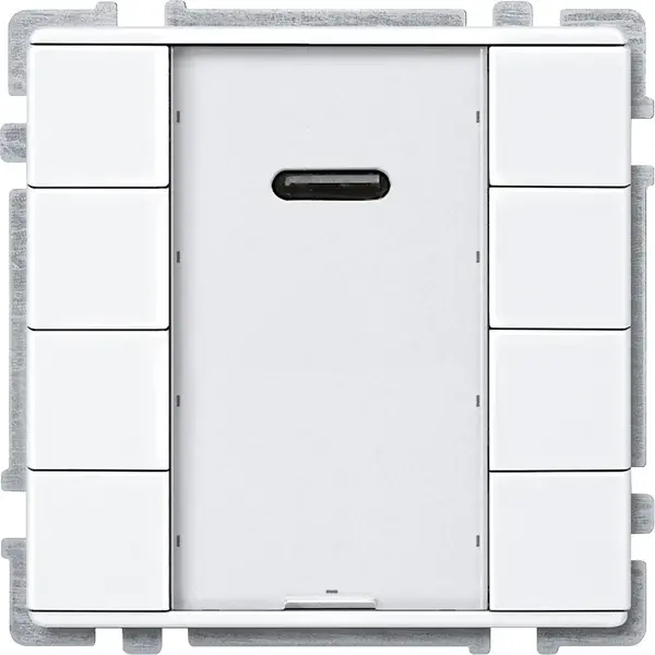 Schneider Electric - 628419 - Push-button, 4-gang plus with IR receive - 1