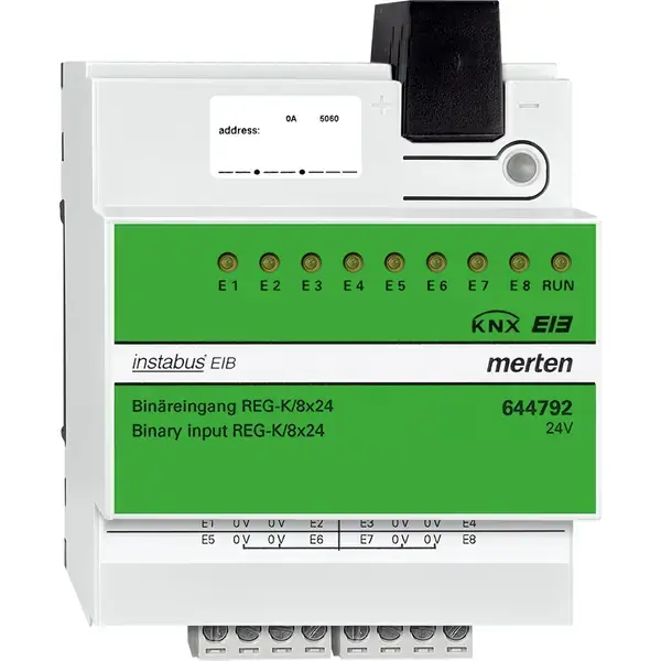 Schneider Electric - 644792 - Binary input REG-K/8x24 - 1