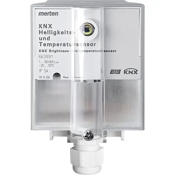 Schneider Electric - 663991 - KNX brightness and temperature sensor - 1