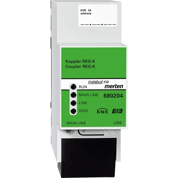 Schneider Electric - 680204 - Coupler REG-K, light grey - 1