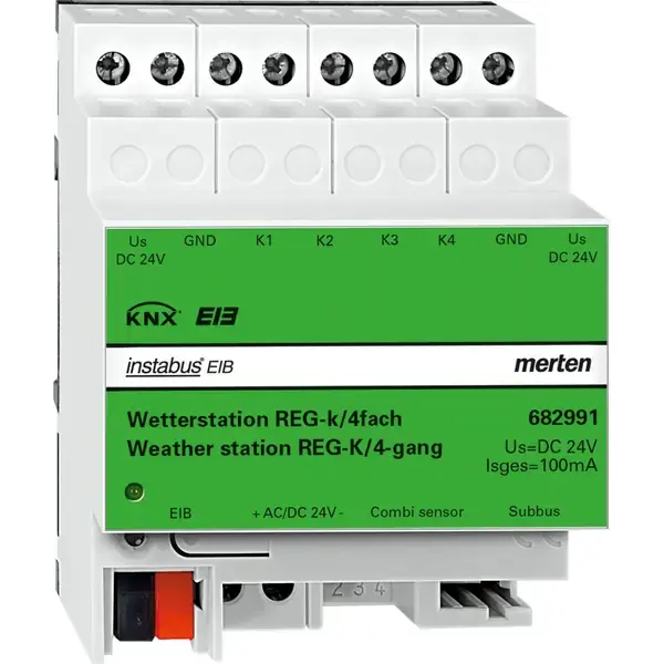 Schneider Electric - 682991 - Weather station REG-K/4-gang - 1