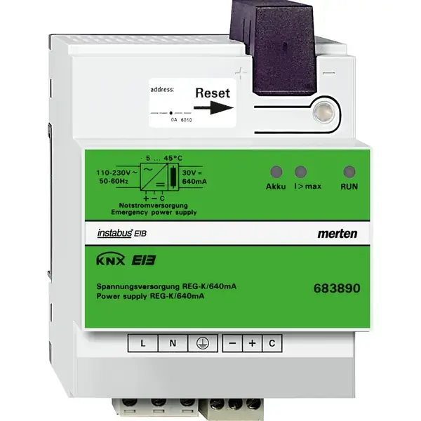 Schneider Electric - 683890 - Power supply REG-K/640 mA, light grey - 1