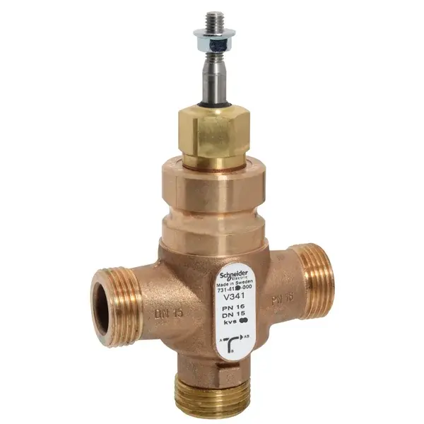 Schneider Electric - 7314125000 - Valve 3Way Thread V341/15/2.5 - 1