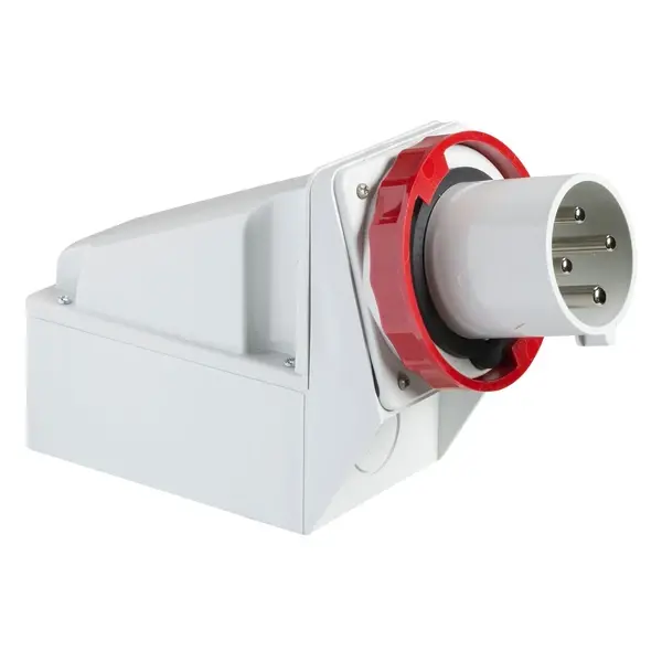 Schneider Electric - 81594 - PrtK 3P+E 125A 380-415V Ang Wall Pg IP67 - 1