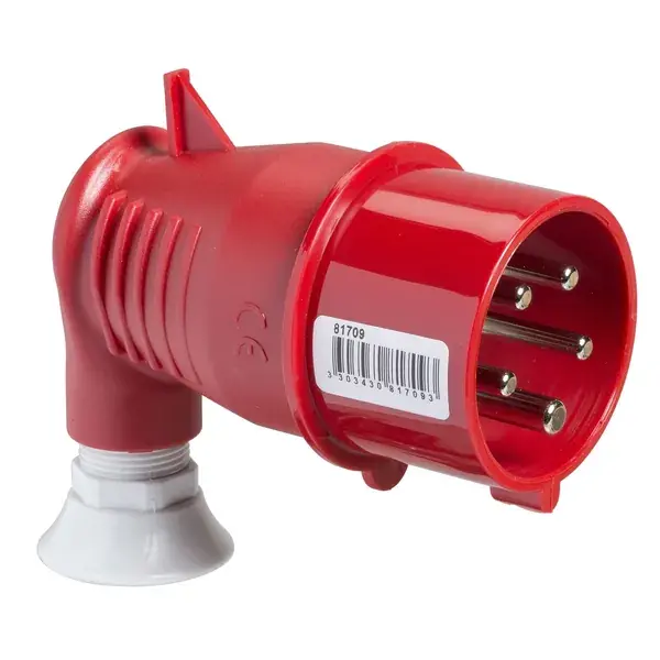 Schneider Electric - 81709 - PrtK 3P+E+N 16A 380-415V Ang Wndr P IP44 - 1