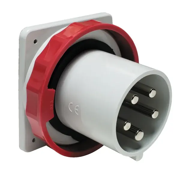 Schneider Electric - 81882 - PrtKa 3P+E 63A 380-415V Panel Plug IP67 - 1